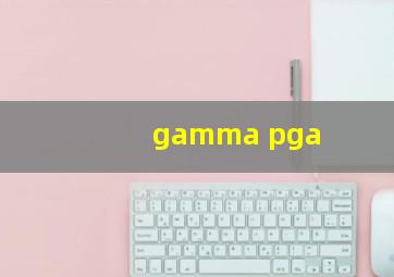 gamma pga